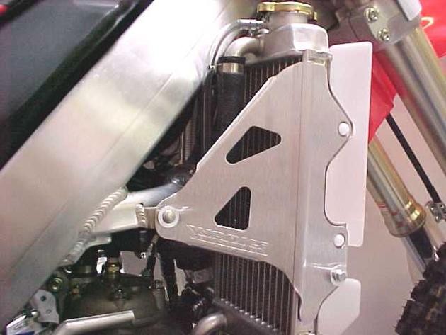 Works Connection Radiator Braces Aluminum Fits Honda CR250R 2002-2004