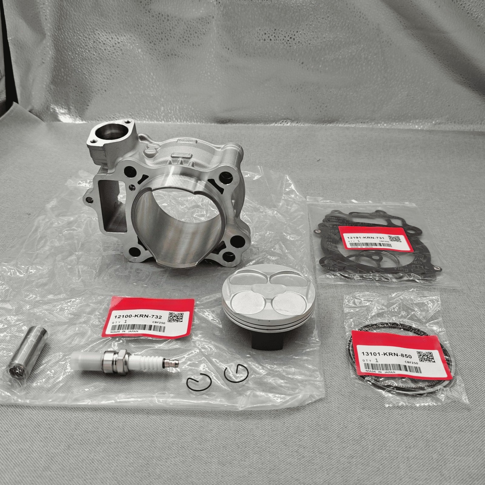 NEW OEM TOP END KIT W/ CYLINDER 78MM FOR HONDA CRF250R CRF250X 2004-2017