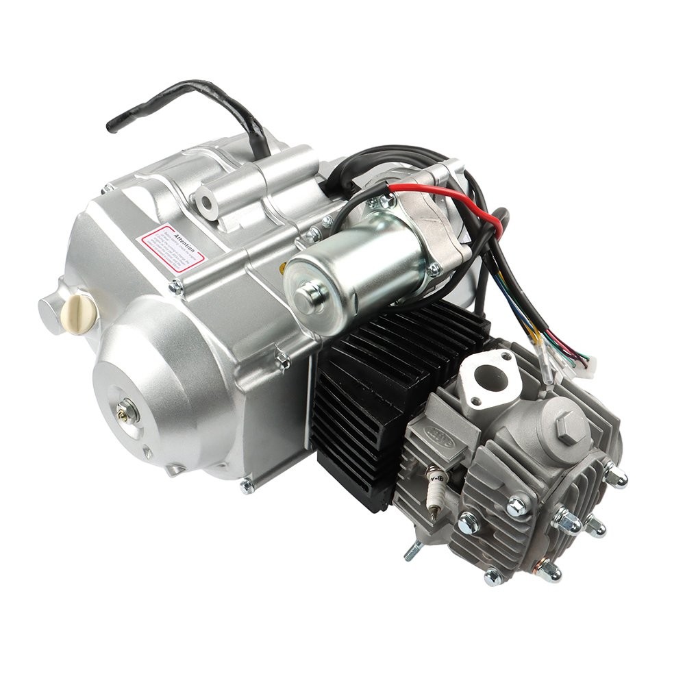 125cc 4 stroke ATV Engine Motor 3-Speed Semi Auto w/Reverse Electric Start