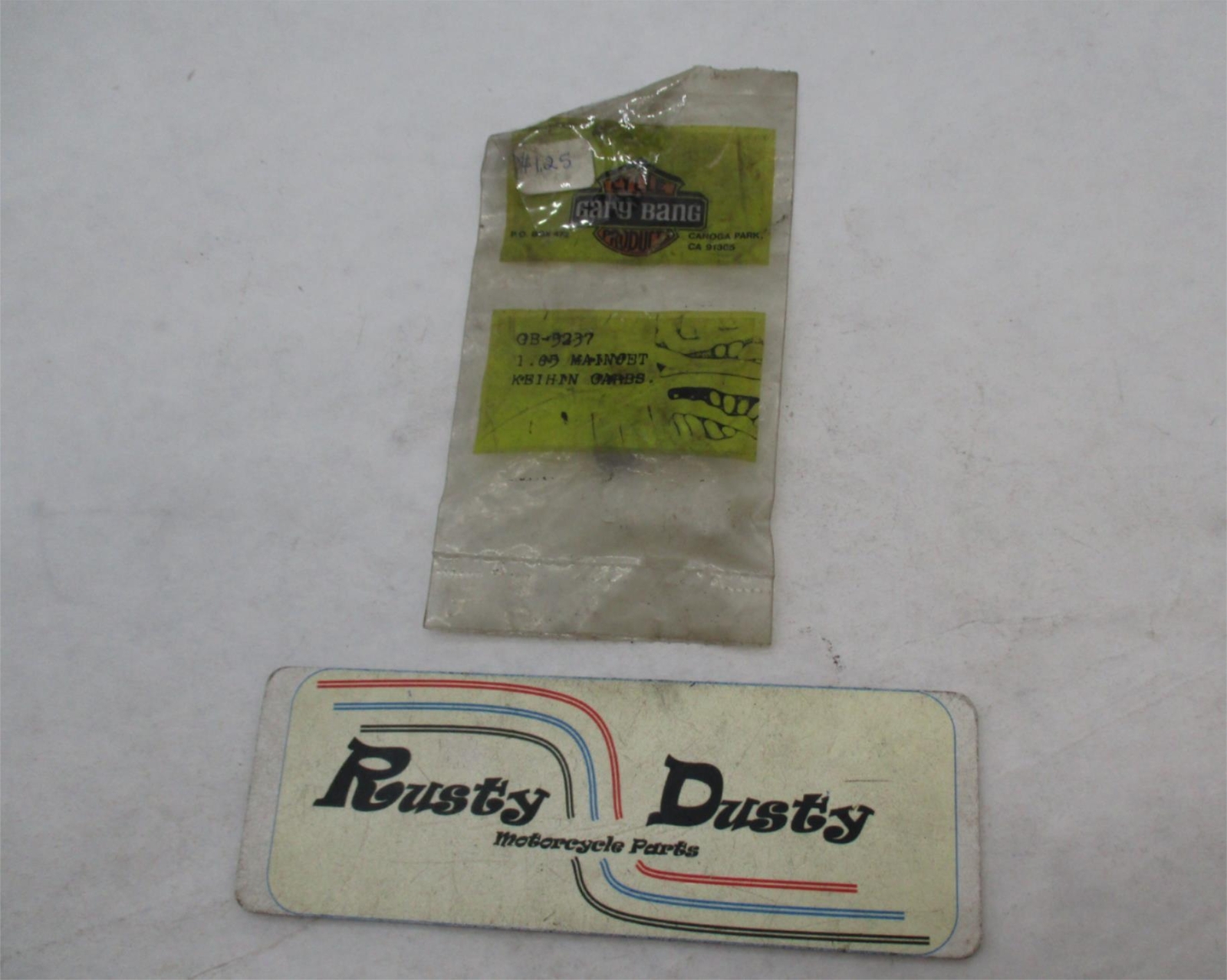 Lot of 2 Harley Davidson 1.65 Main Jets for Keihin Carbs GB-5237