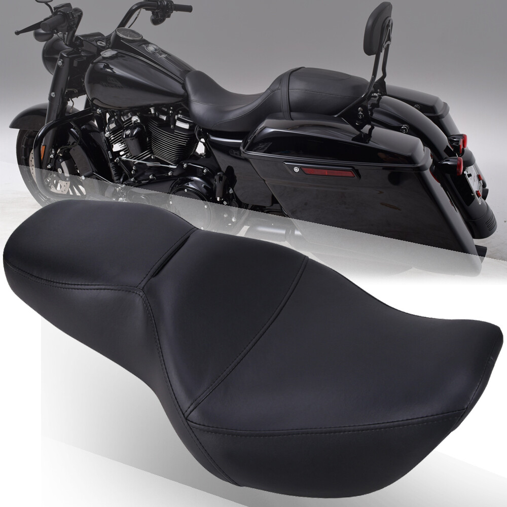 Driver Passenger Seat Two-Up For Harley Touring Road King FLH FLHR 1997-2007 NEW