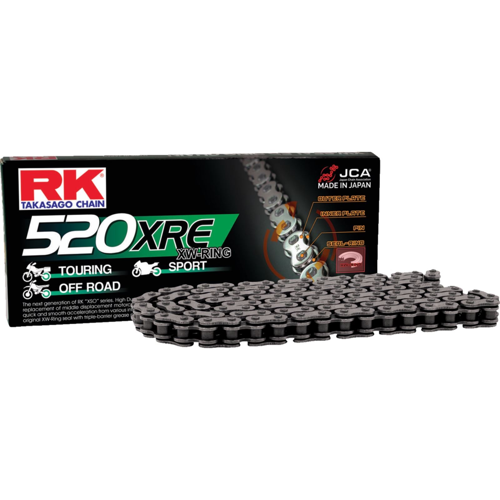 RK Chain 520 XRE – Connecting Link – Rivet 520XRE-RL