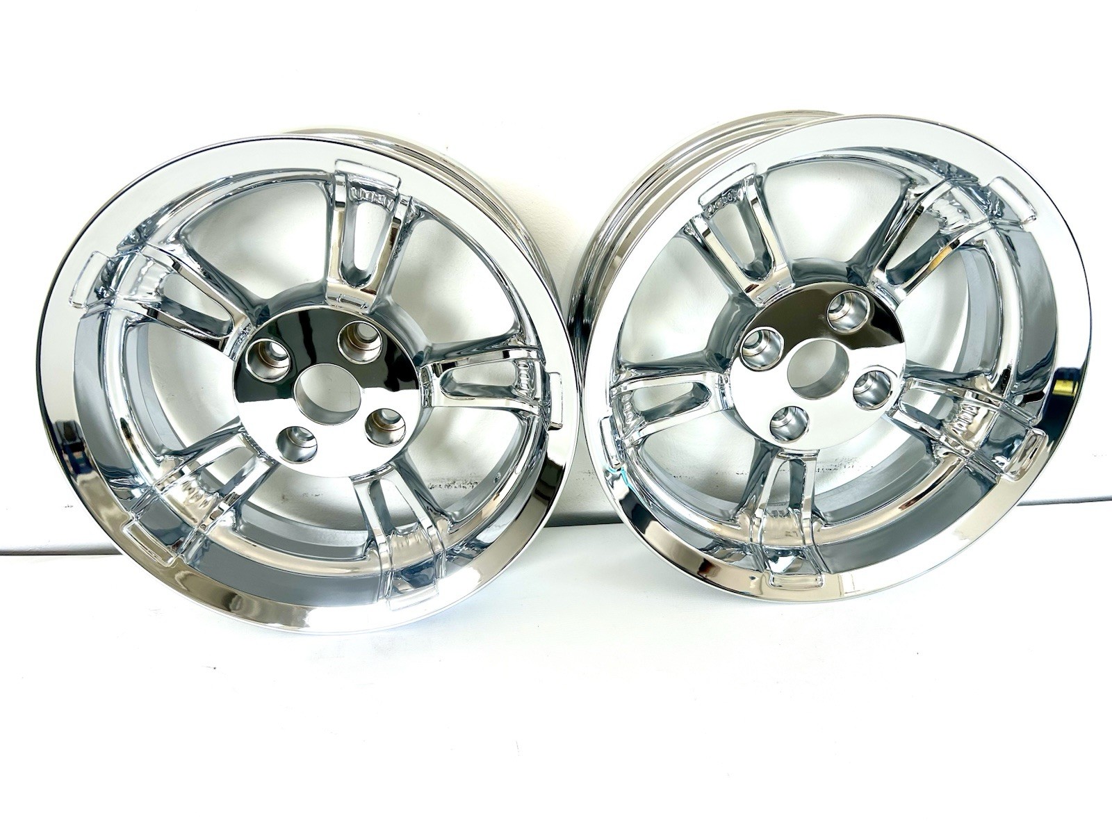 HARLEY REAR WHEELS FREEWHEELER TRI GLIDE Chrome 2009 -25 ENFORCER RIMS OUTRIGHT^