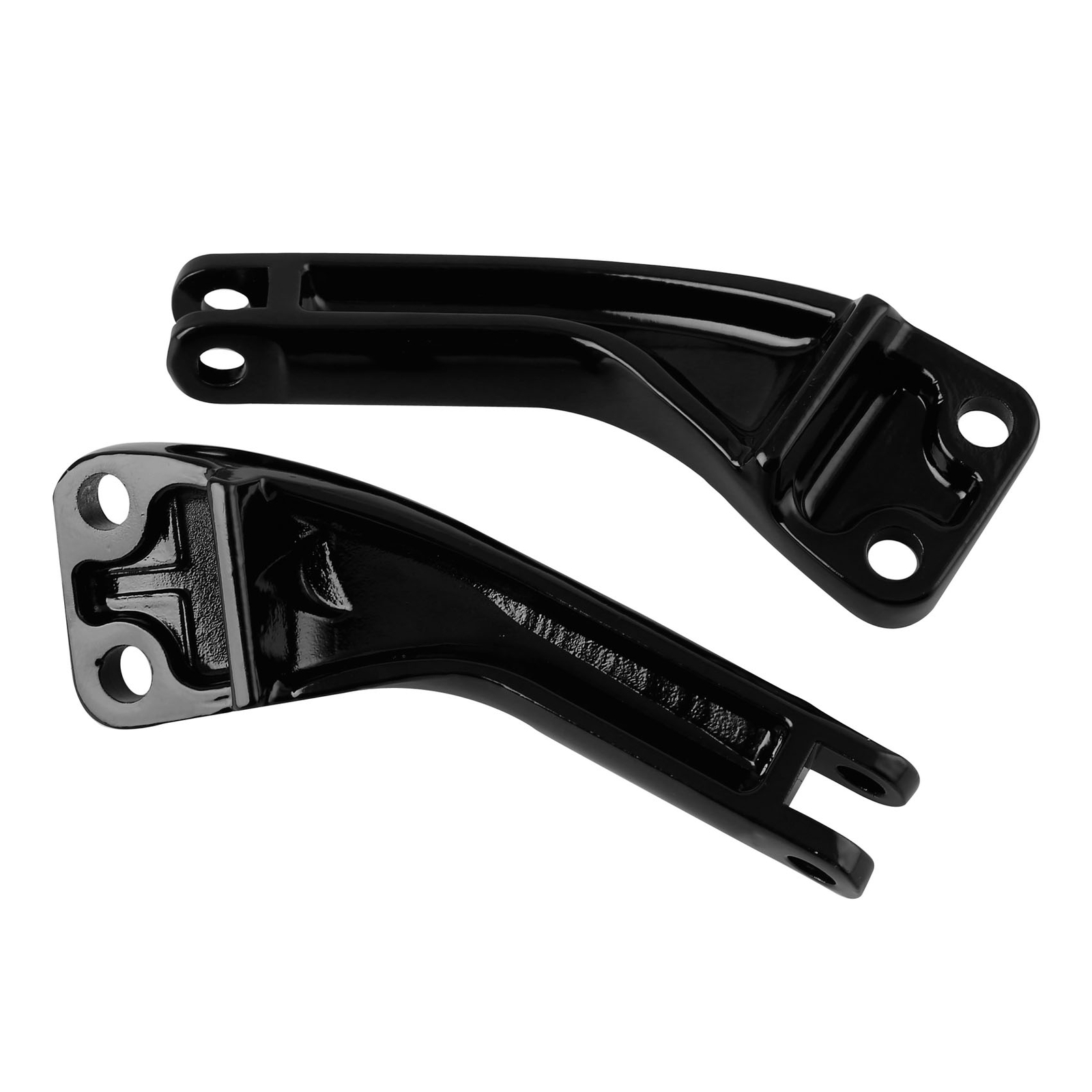 Left Right Passenger Peg Footpeg Mount Brackets Fit For Harley Dyna 2006-2017