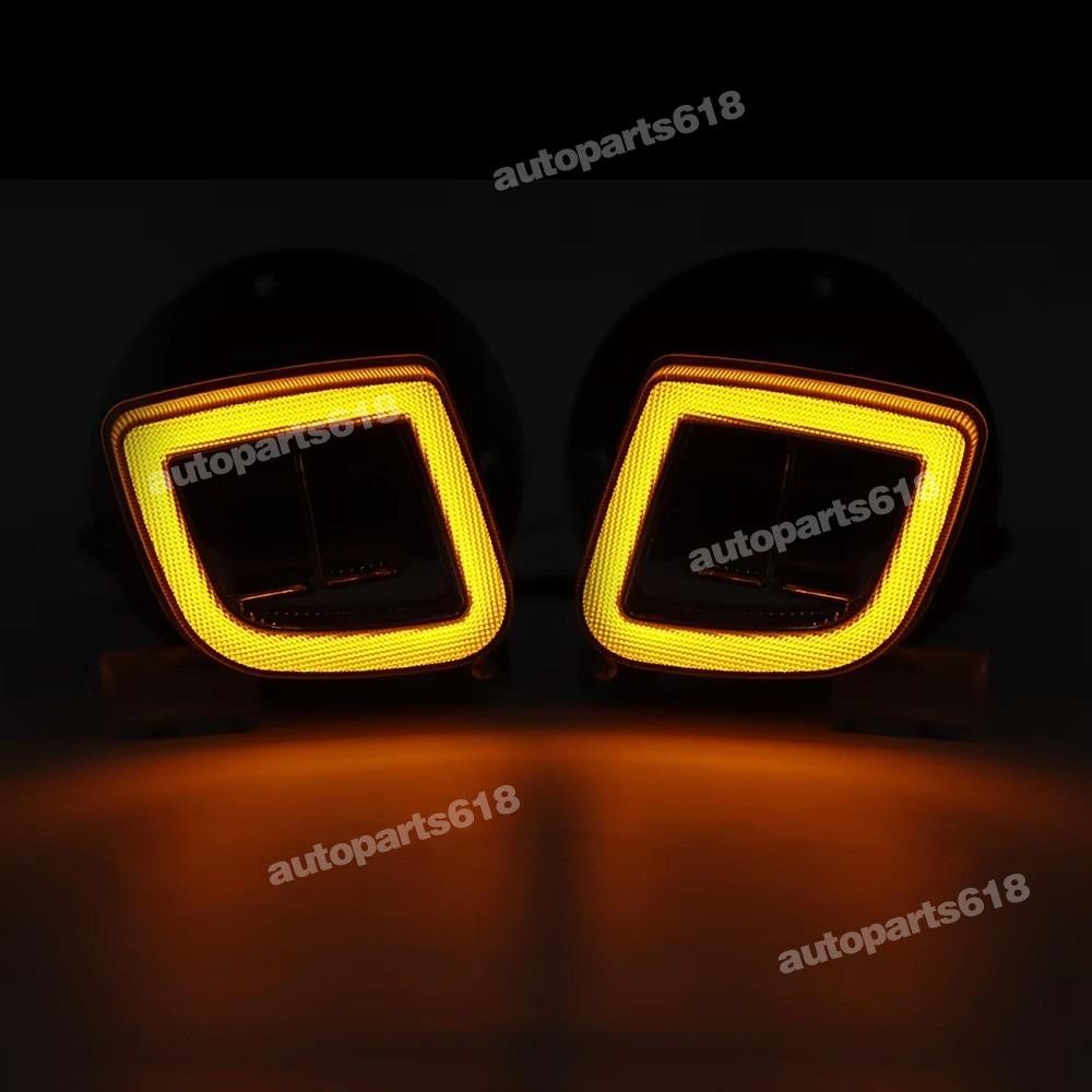 Rectangular LED Fog Lights Fit For Honda Goldwing 1800 2012-2017 F6B 2013-2017