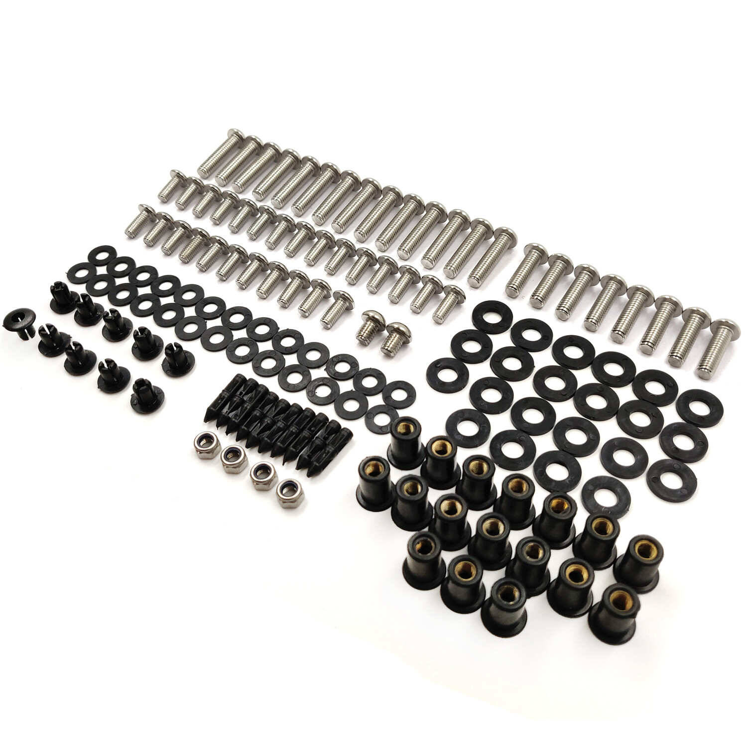 Complete Fairing Bolts Kit Screws Set For KAWASAKI Ninja ZX10R ZX 10R 2004-2005
