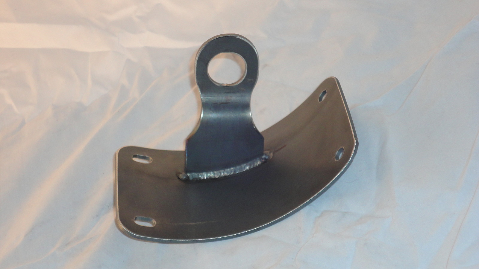 Side Axle Harley Rocker/Breakout Curved Motorcycle License Plate Bracket 01/26