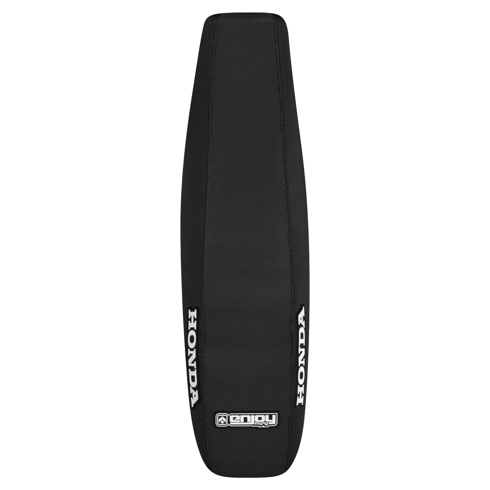 2009-2012 HONDA CRF 450 SEAT COVER by Enjoy MFG ALL BLACK FULL GRIPPER #45 LOGO