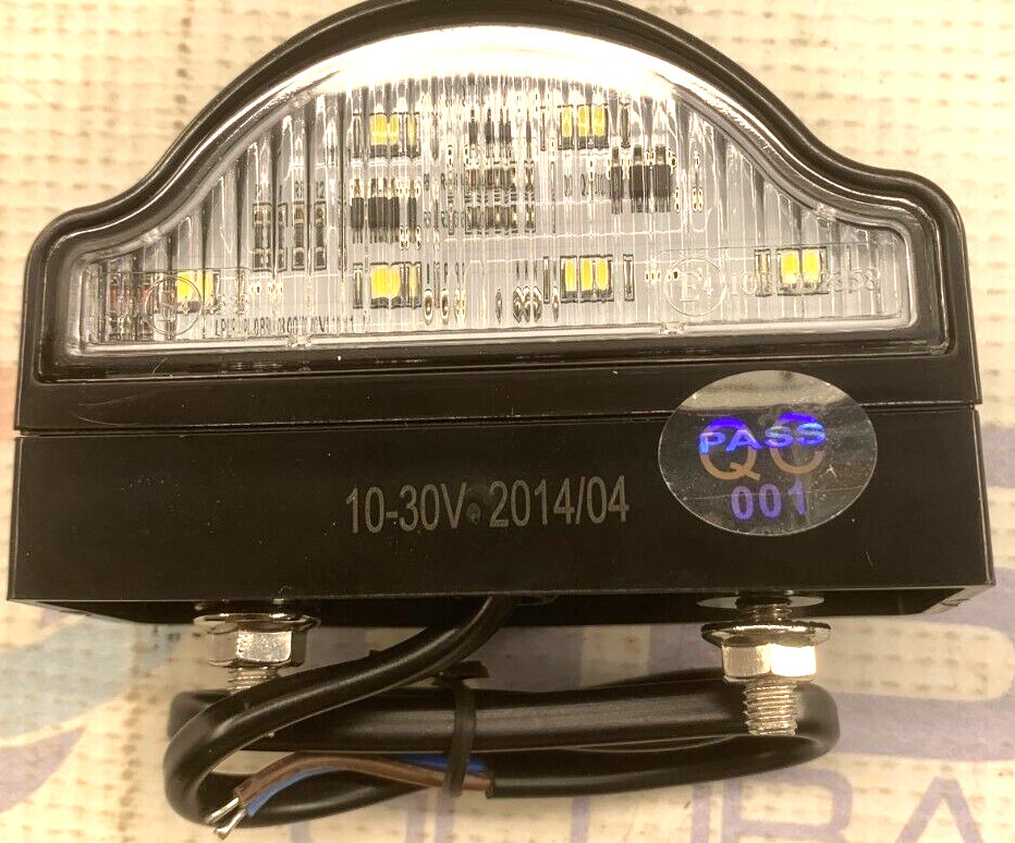 GROUPSTAR GS-LPL0800-1 10-30V LED License Number Plate Lights