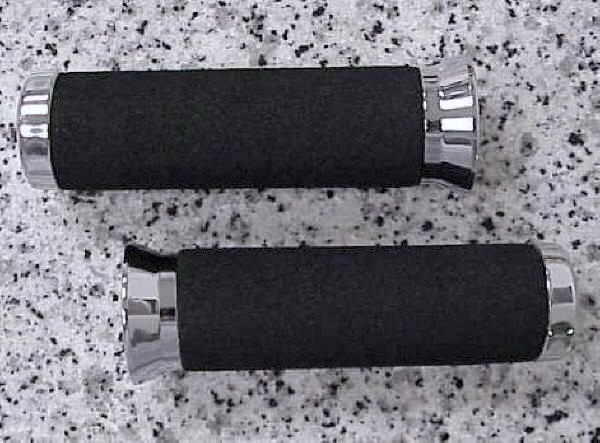 Yamaha VMax V-Max 1200 Virago XV 250 535 750 1100 CHROME FOAM GRIPS