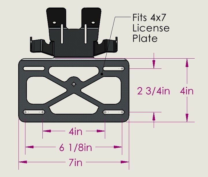 Tail Tidy, Husqvarna, FE 350s, FE 501s, 2020-2026 RoostTech