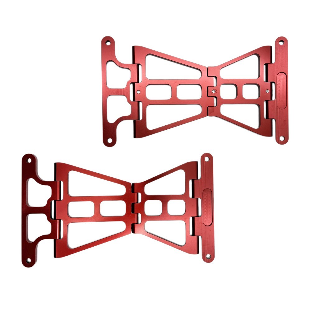 Saddlebag Billet Aluminum Composite Lid Stoppers For Harley Touring 2014-2023