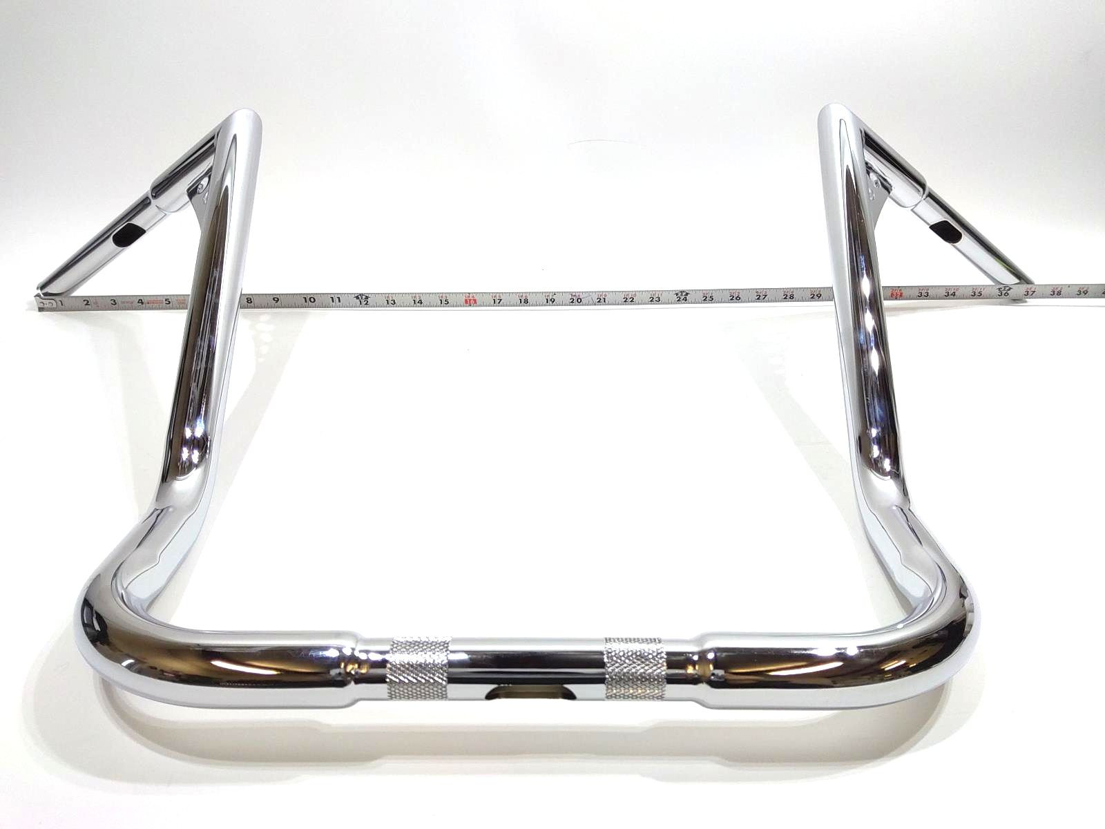 Demon’s Cycle 18″ Krator Webbed Chrome Bat Wing Ape Hangers YH225018