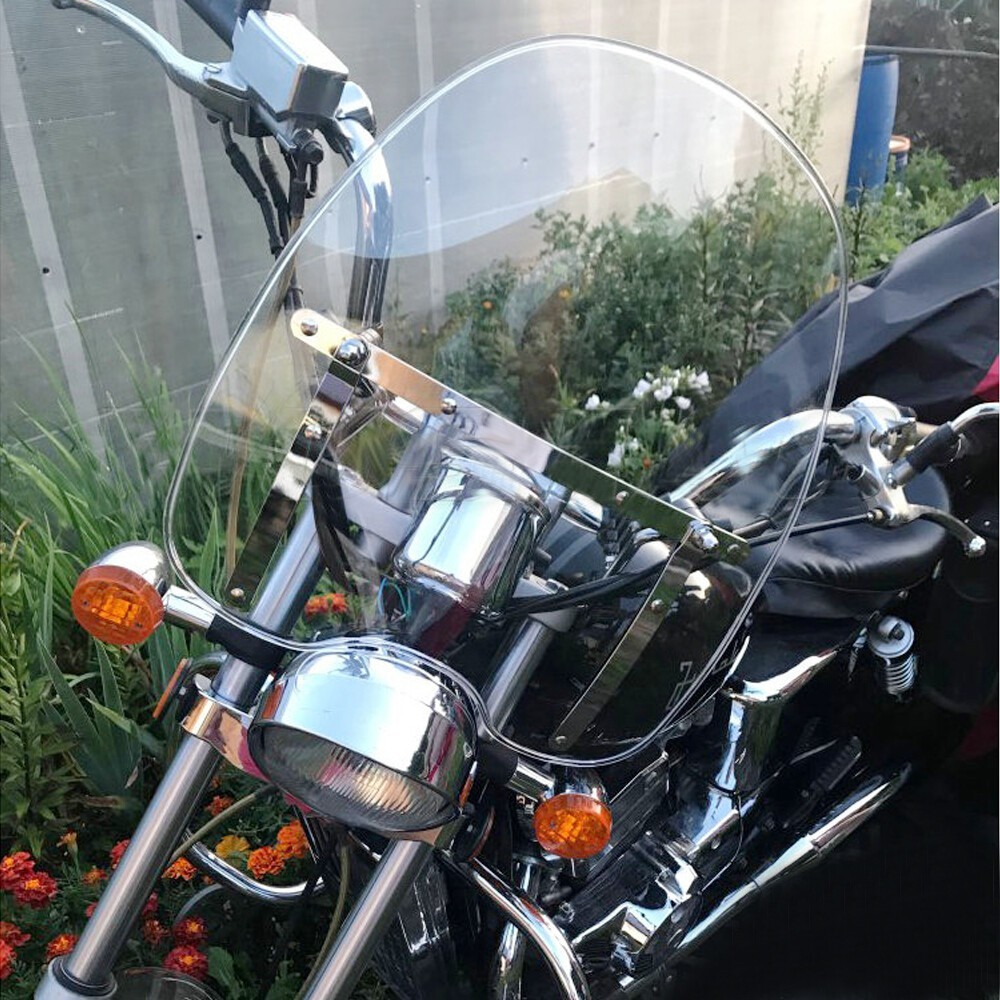 Motorcycle Windshield Windscreen for Harley Sportster Dyna Softail XL883 1200
