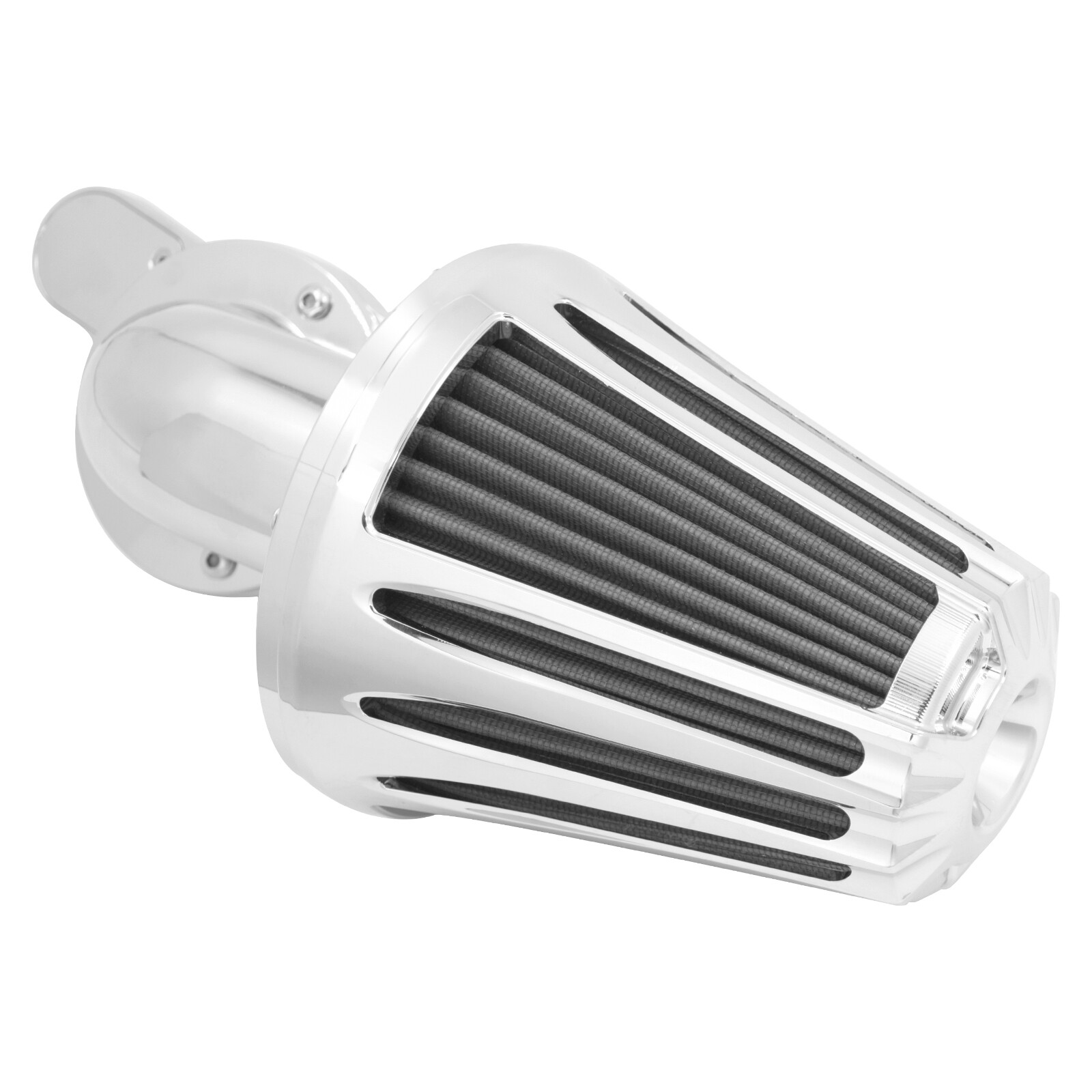 Grey Cone Filter Chrome Air Cleaner Kit For Sportster XL 1200XL 883XL 2004-22