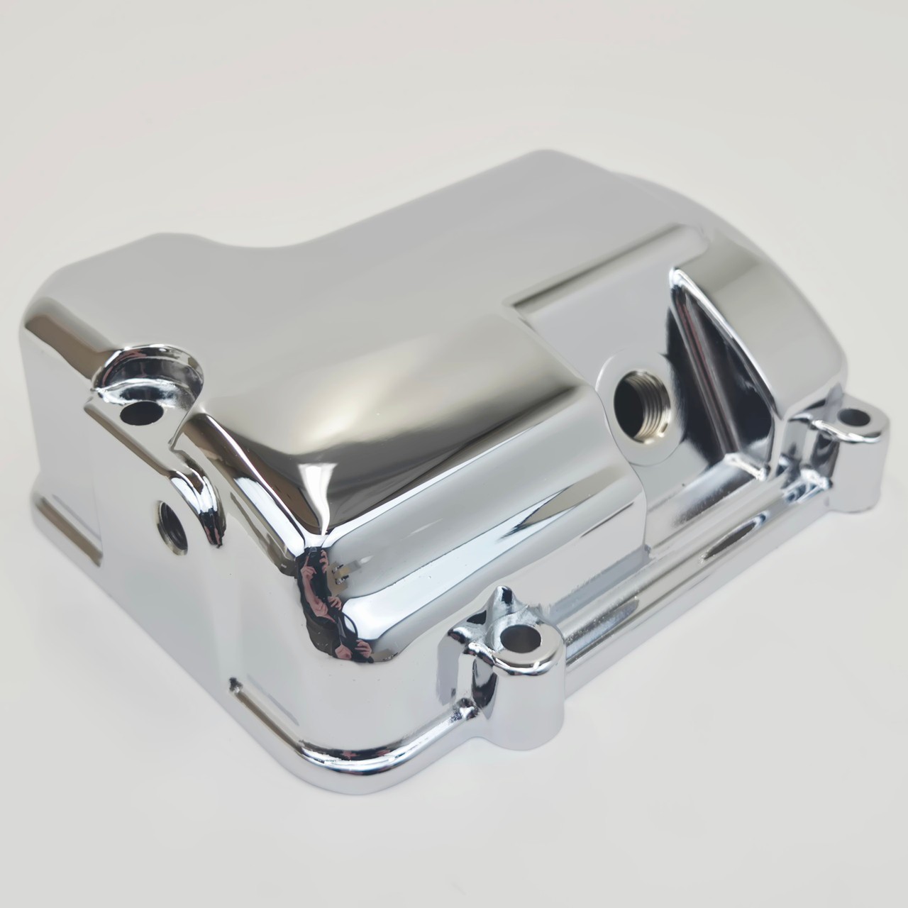 Transmission Top Cover, 5 speed, Chrome for 1987-1999 Harley Big Twin Evolution
