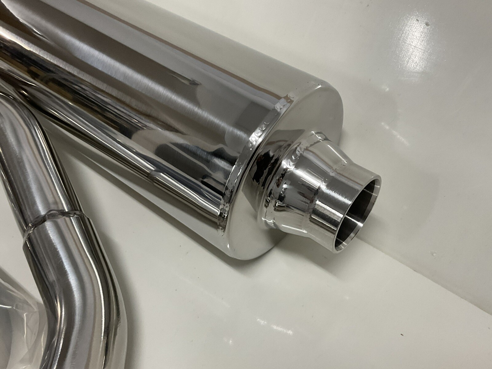 GY6 150cc Chuma 200cc EFI Welded Stainless Exhaust System CSRK Round