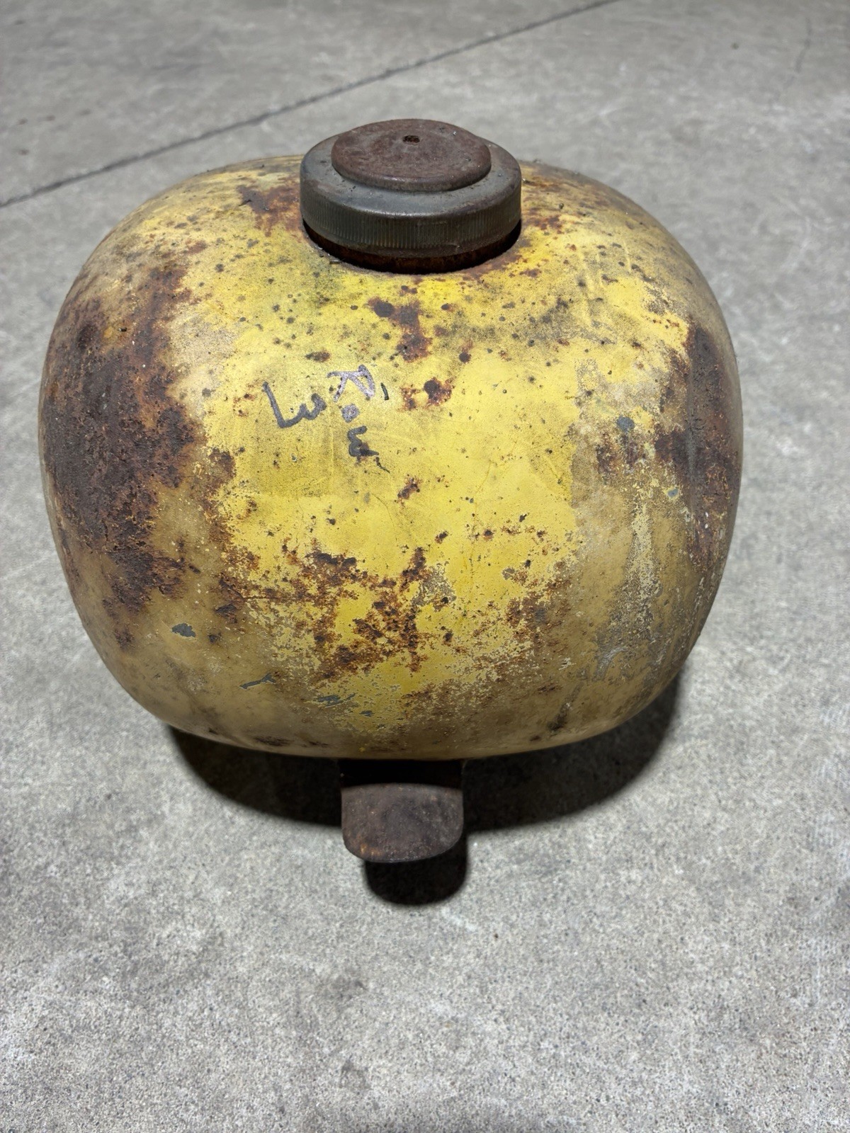 Vintage Wassell Chopper Frisco Old School Gas Fuel Tank 60s 70s Wall Art
