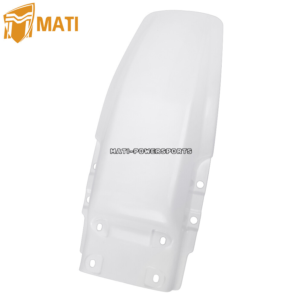 White Rear Fender for Honda XR80 R XR100 R Mud Guard 1985-2000 XR80R XR100R