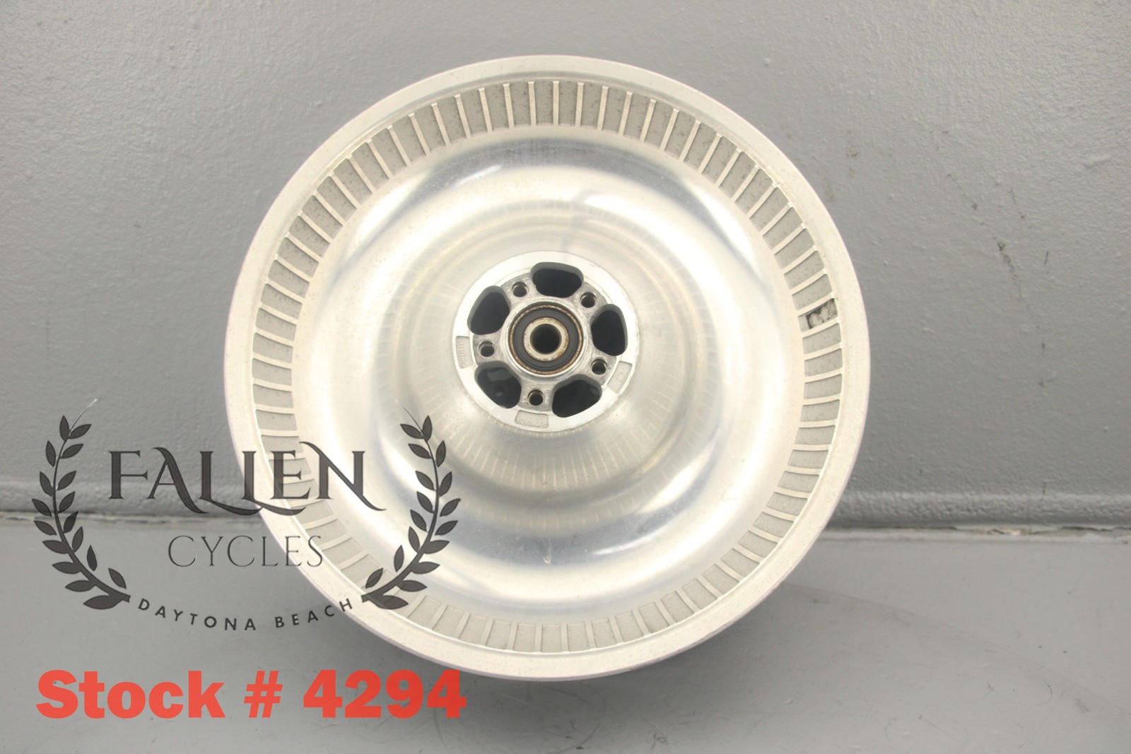 2006 Harley Softail Deuce 17″ x 4.5″ Back Rear Wheel Rim 3/4″ DISK #4294