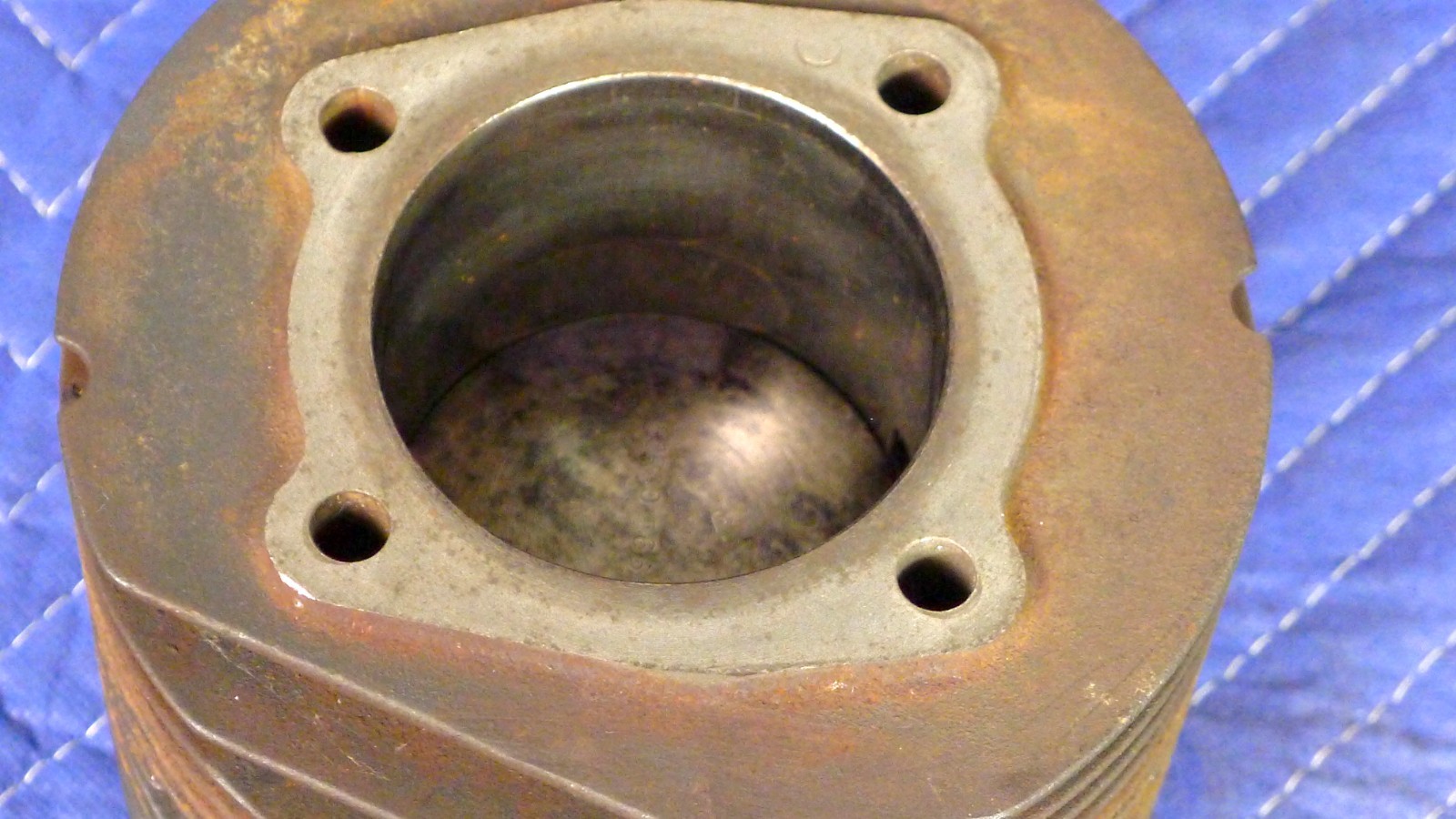 Lambretta SX 200 Innocenti Cast Iron Barrel Cylinder And Piston Used #1405