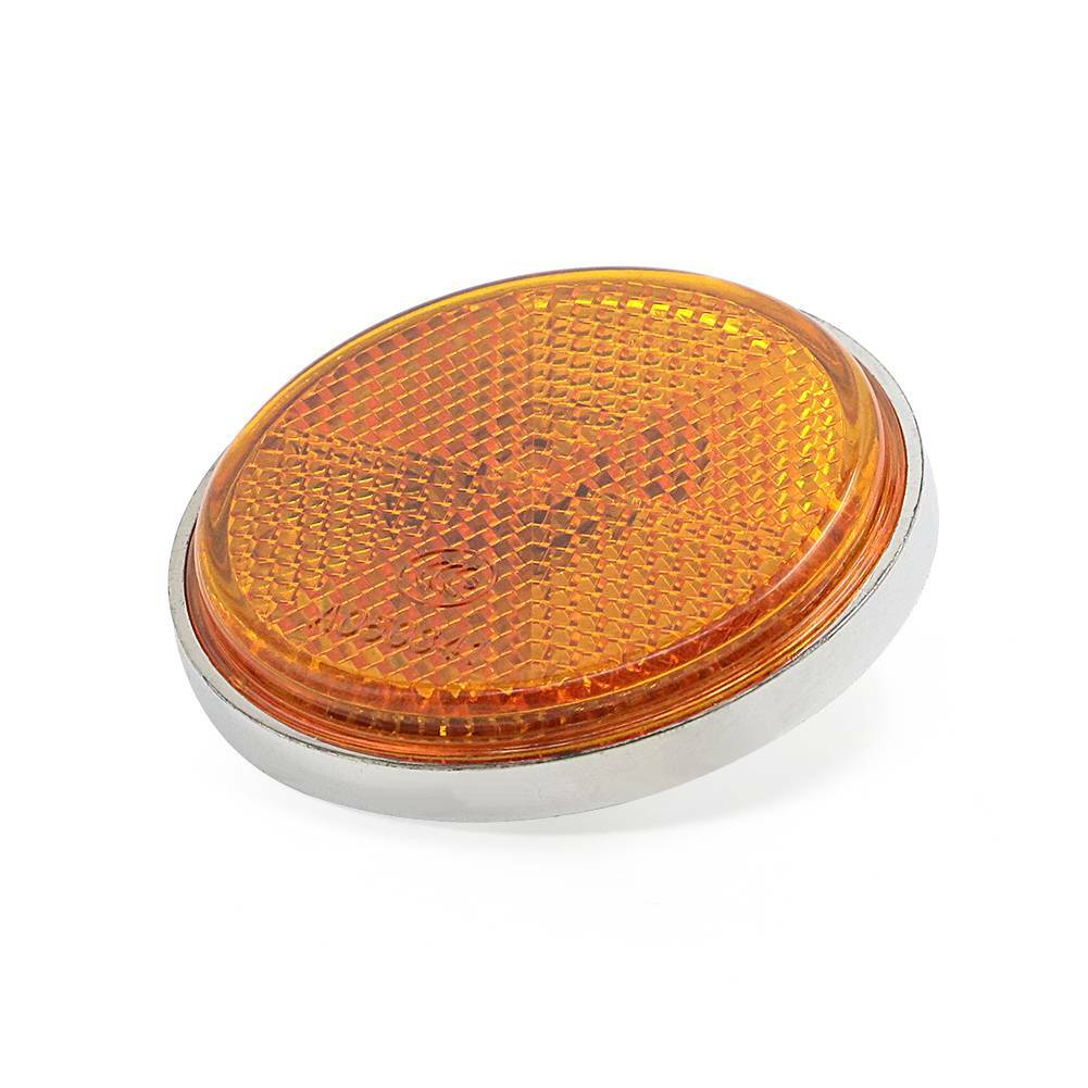 Amber Front Fork Reflector For Honda CL70 SL 70 90 C70 S90 CT70 Z50A Mini Trail
