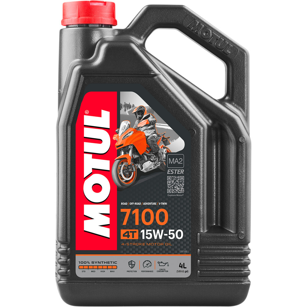 Motul 7100 4T Synthetic Oil – 15W-50 – 4 L | 104299