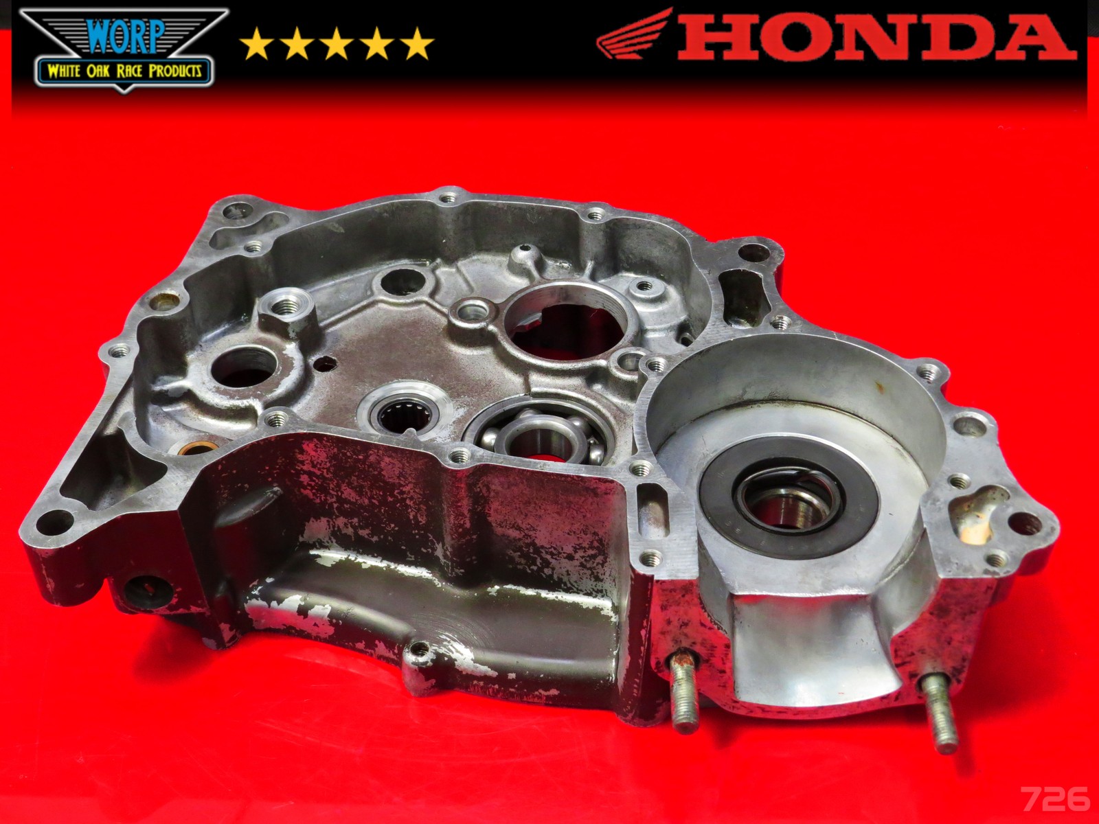 1974 HONDA MT125 ELSINORE MATCHED CRANKCASE CRANK CASE SET LEFT RIGHT OEM
