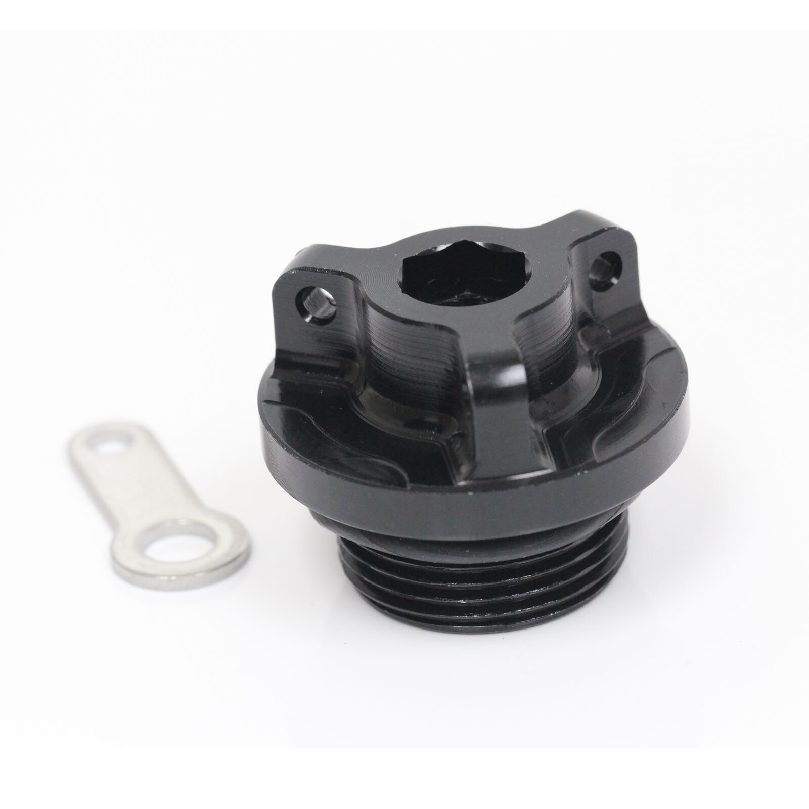 Black CNC Racing Oil Filler Cap For Triumph Street Triple 765 R RS S 17-23 22 21
