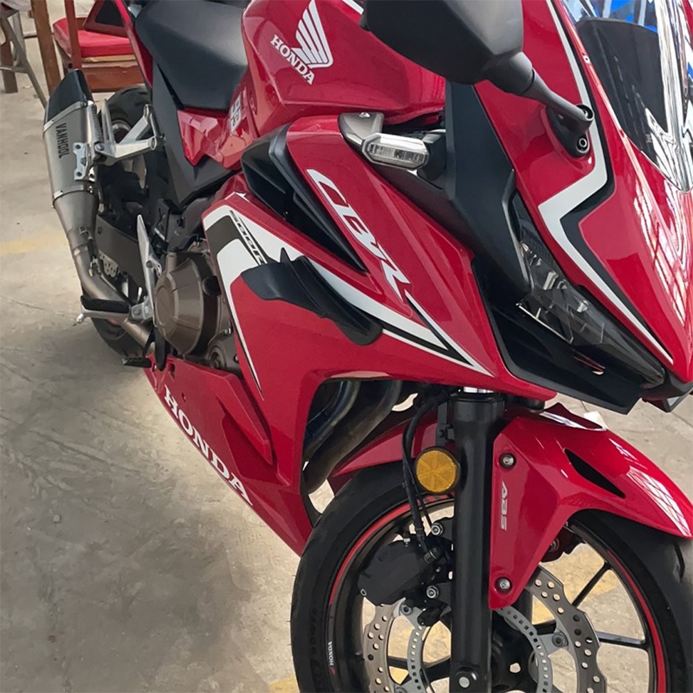 Motorcycle Winglet Fairing Motorcycle Aerodynamic Winglet Spoiler Wing 2-20X