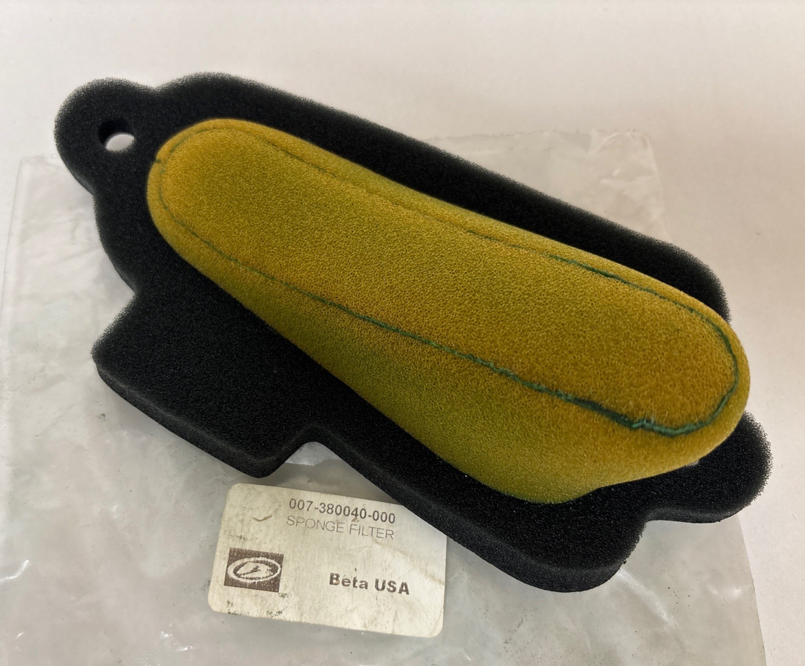 Beta EVO Models Sponge Air Filter 2T & 4T 2009-23 (1) OEM #007-380040-000 #M1084