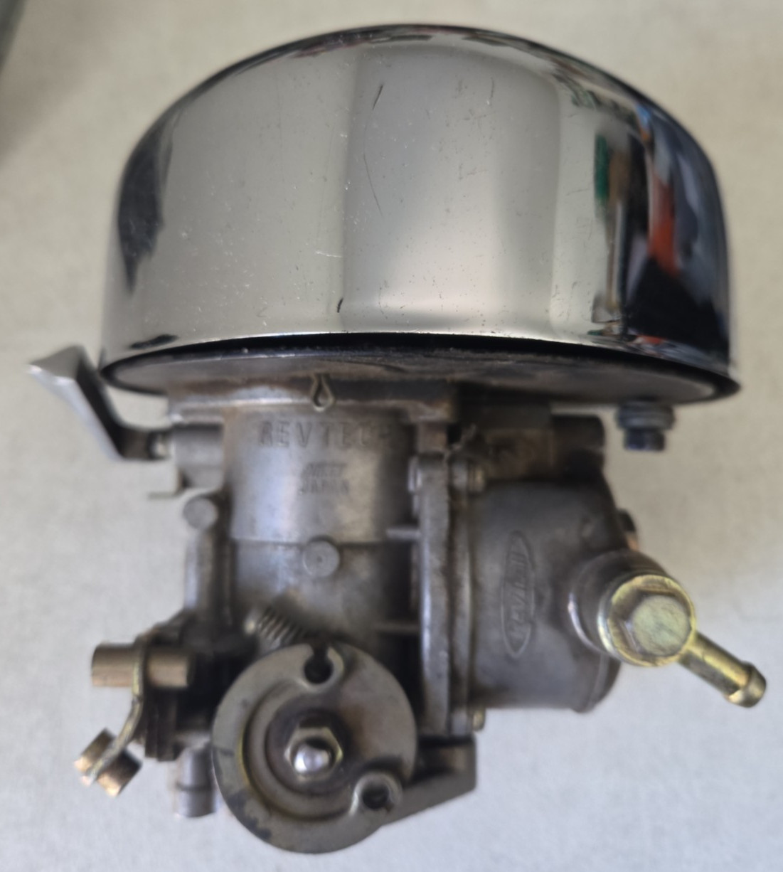 REVTECH HARLEY DAVIDSON 50MM 2″ PERFORMANCE CARBURETOR 621050-011 & AIR CLEANER