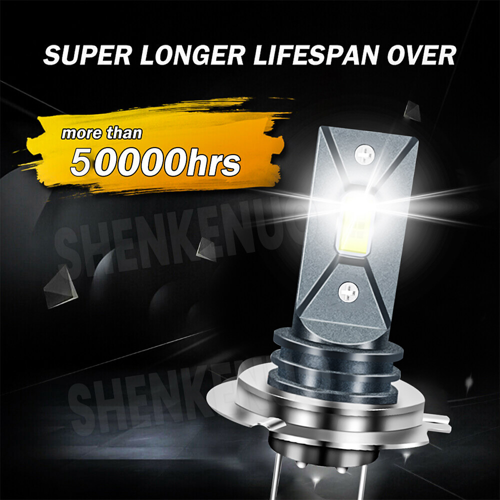2x LED Headlight White Bulbs For Suzuki GSXR600 GSXR750 2001 2004 2005 2006 2007