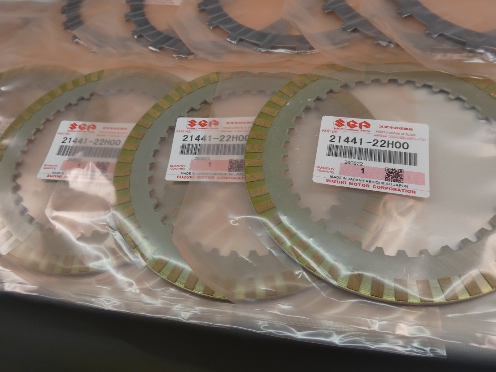 Suzuki Genuine OEM Clutch Kit Plate 21441-22H00 Boulevard M109R VZR1800 New JDM