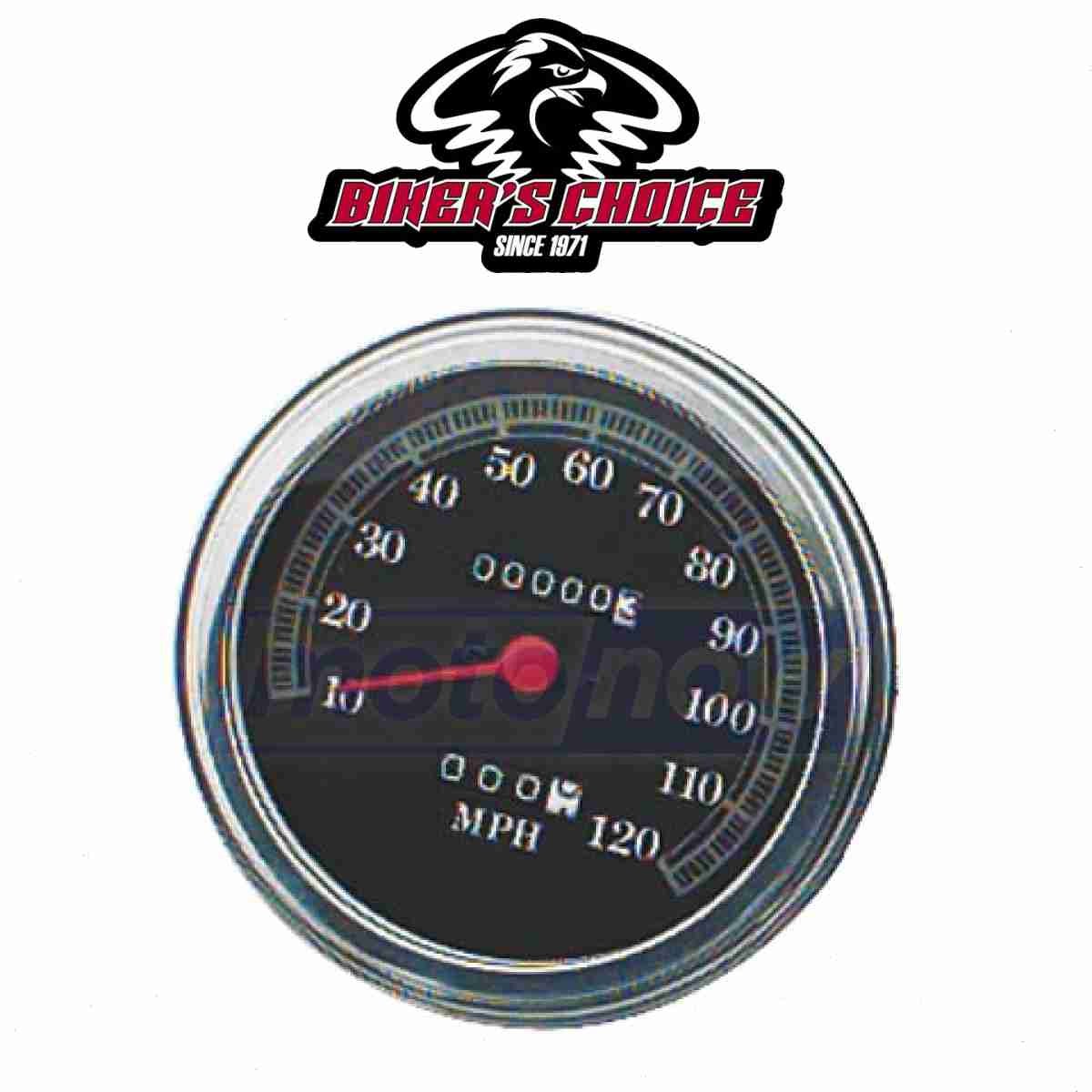 Bikers Choice 5in. FL Type Speedometer for 1991-1995 Harley Davidson FXSTS bz