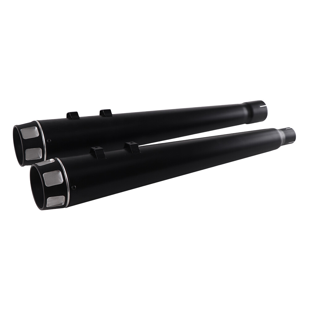 SHARKROAD Exhaust 4.4″ Megaphone For Harley Slip on Mufflers 2017-UP Upgrading