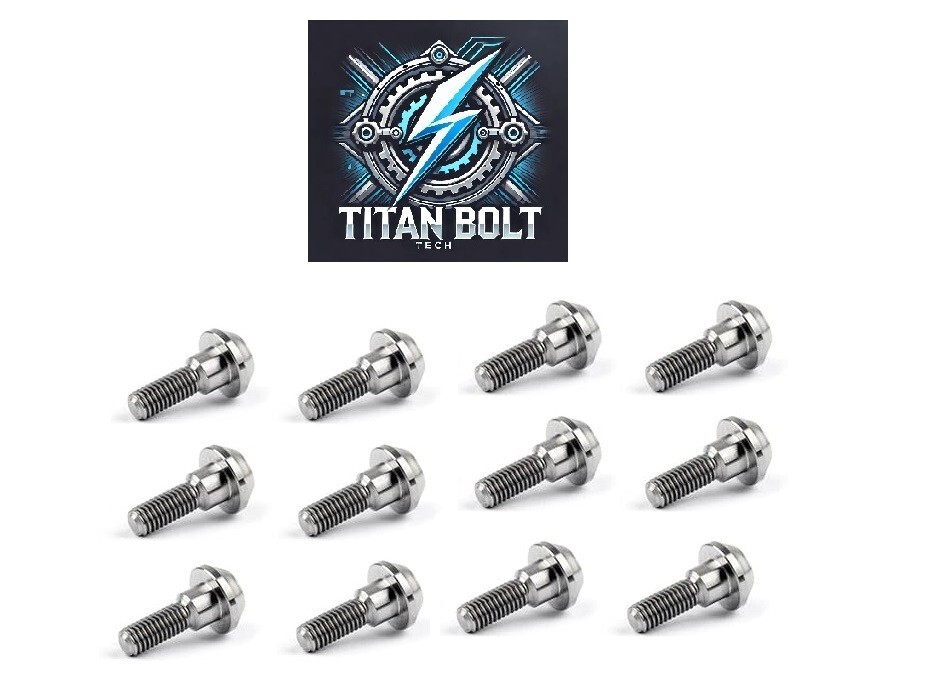 Titanium Front Disc Brake Rotor Bolts Screws Suzuki GSXR 600 GSXR 750 2008-2017