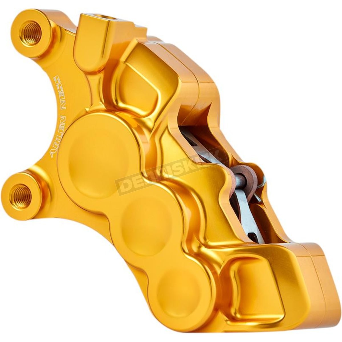Arlen Ness Gold 11.8 in Front Left 6 Piston Brake Caliper – 02-225
