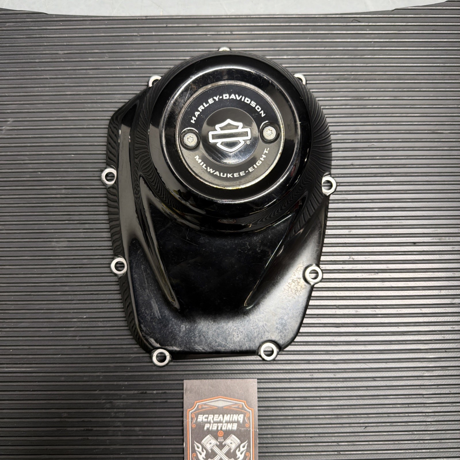 Genuine Harley-Davidson Touring Black Milwaukee Eight CAM Cover 25700368