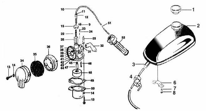 Throttle Cable 2 Stroke Bicycle Engine Kit Replacement Part Motorized Bike