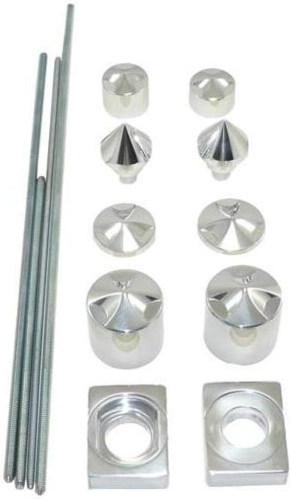 Axle Dress Up Kit 08 – 2017 Suzuki GSXR 600 & 750 Chrome CNC Billet Aluminum USA