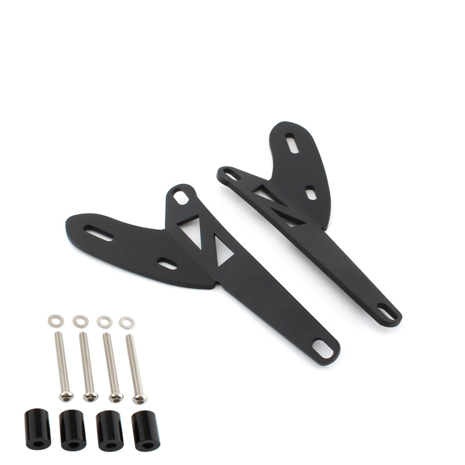 Front Folding Mirror Reversing Mirror Accessory For Zontes 368E 350M 350D Iron