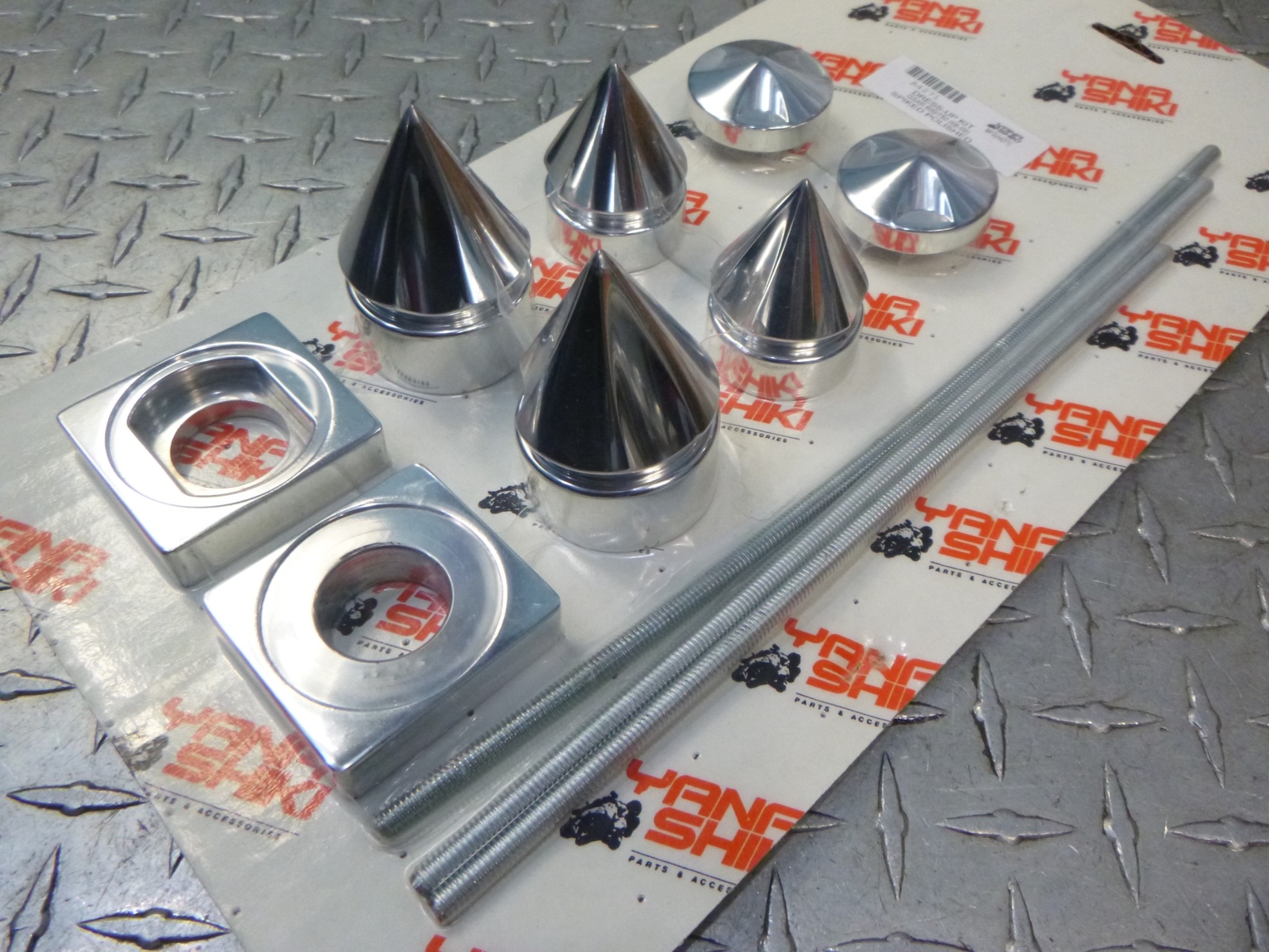 Axle Dress Up Kit 08 – 2017 Suzuki GSXR 600 & 750 Chrome CNC Billet Aluminum USA