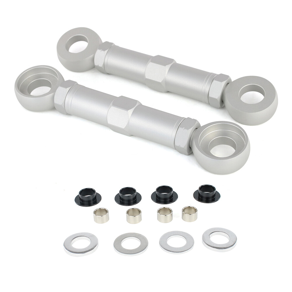 Adjustable Lowering Links Silver Kit Fit For Yamaha Tenere 700 XTZ690 2019-2024