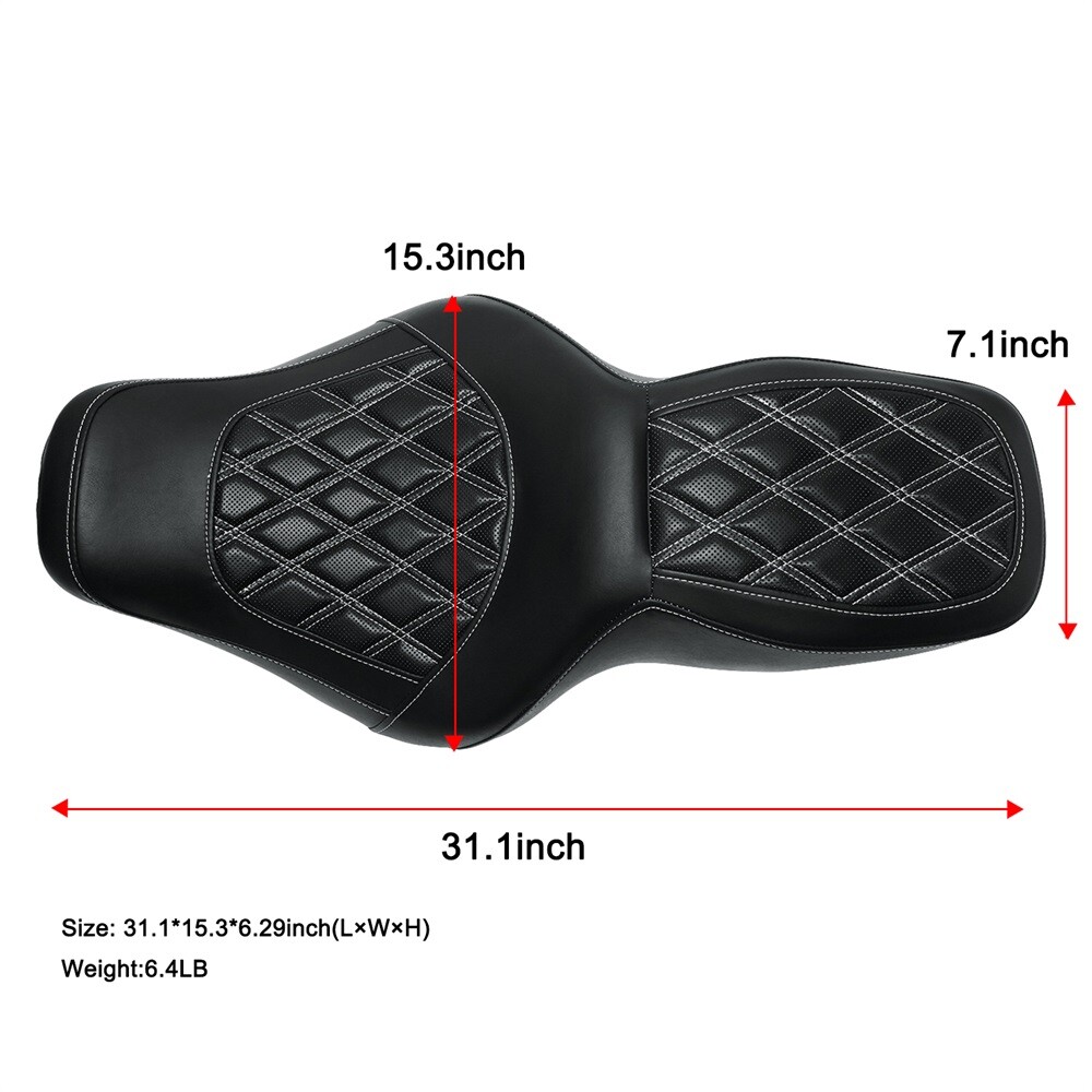 Full Set Seat For Harley Road / Electra Glide Ultra Classic EFI FLHTCUI 1997-07