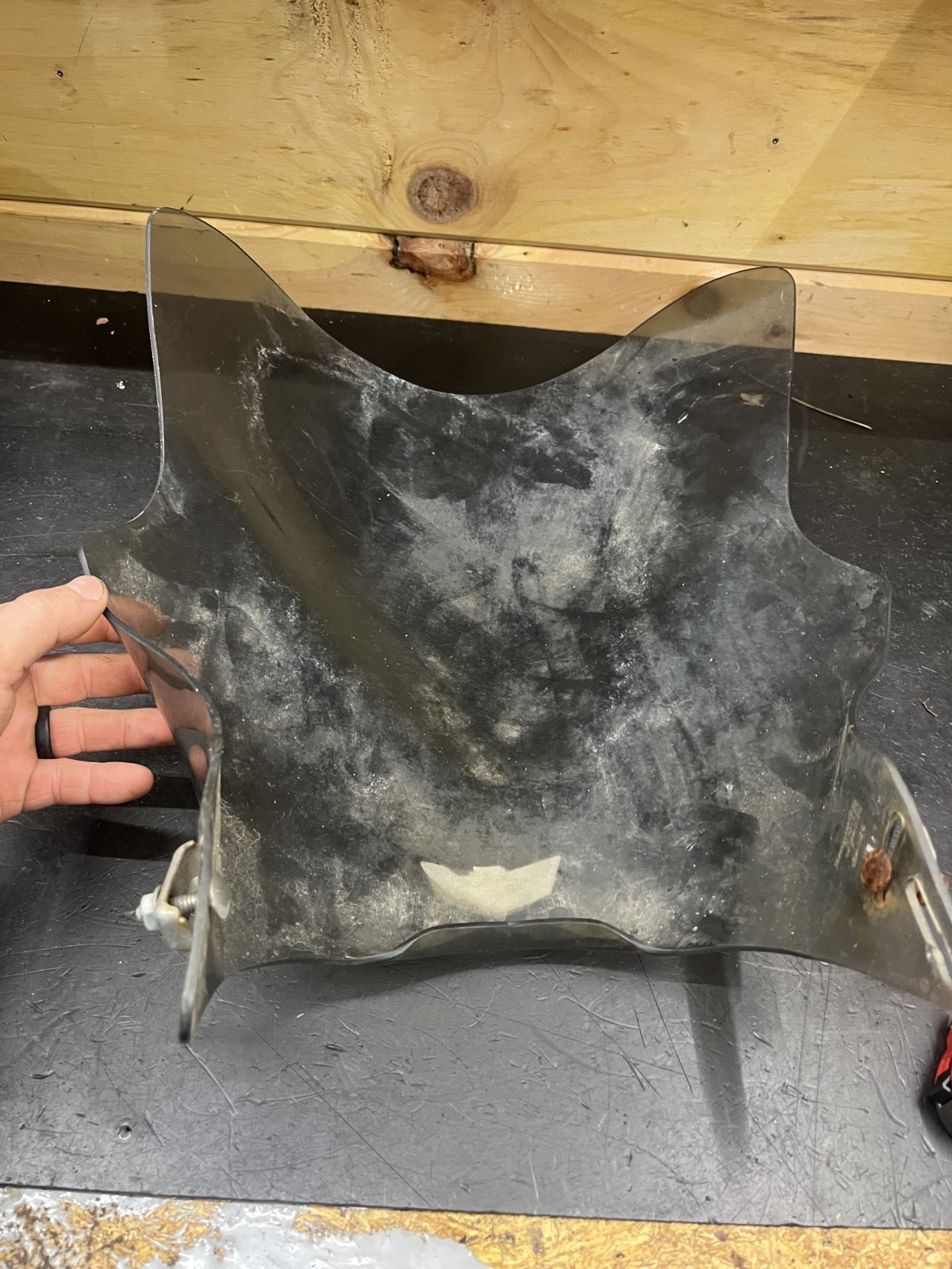 2001 KAWASAKI ZR7S ZR7-S ZR750H WINDSHIELD SCREEN NATIONAL CYCLE SMOKED