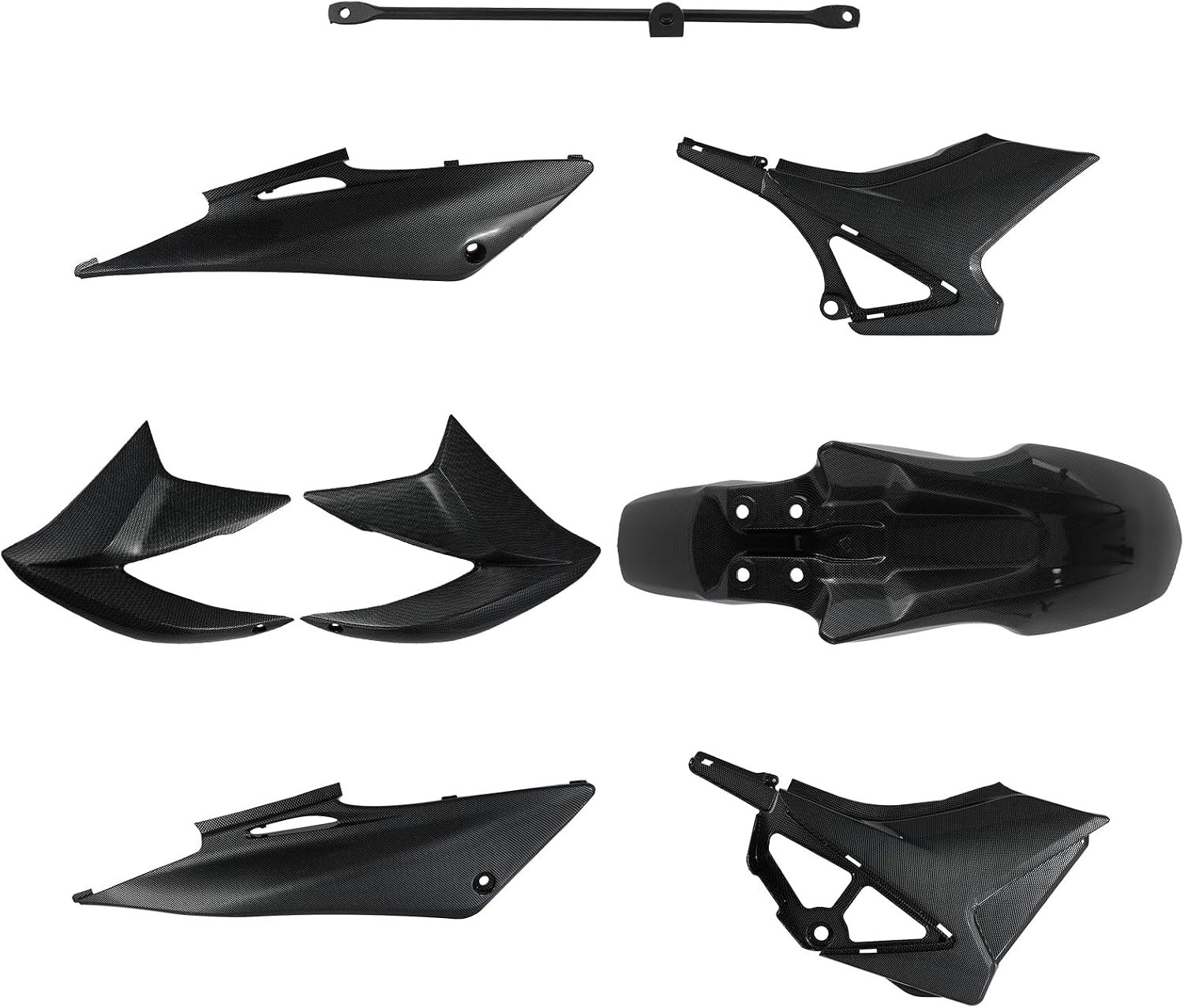 Complete Fairing Body Work Kit for Hawk 250 – Stylish Carbon Fiber Design