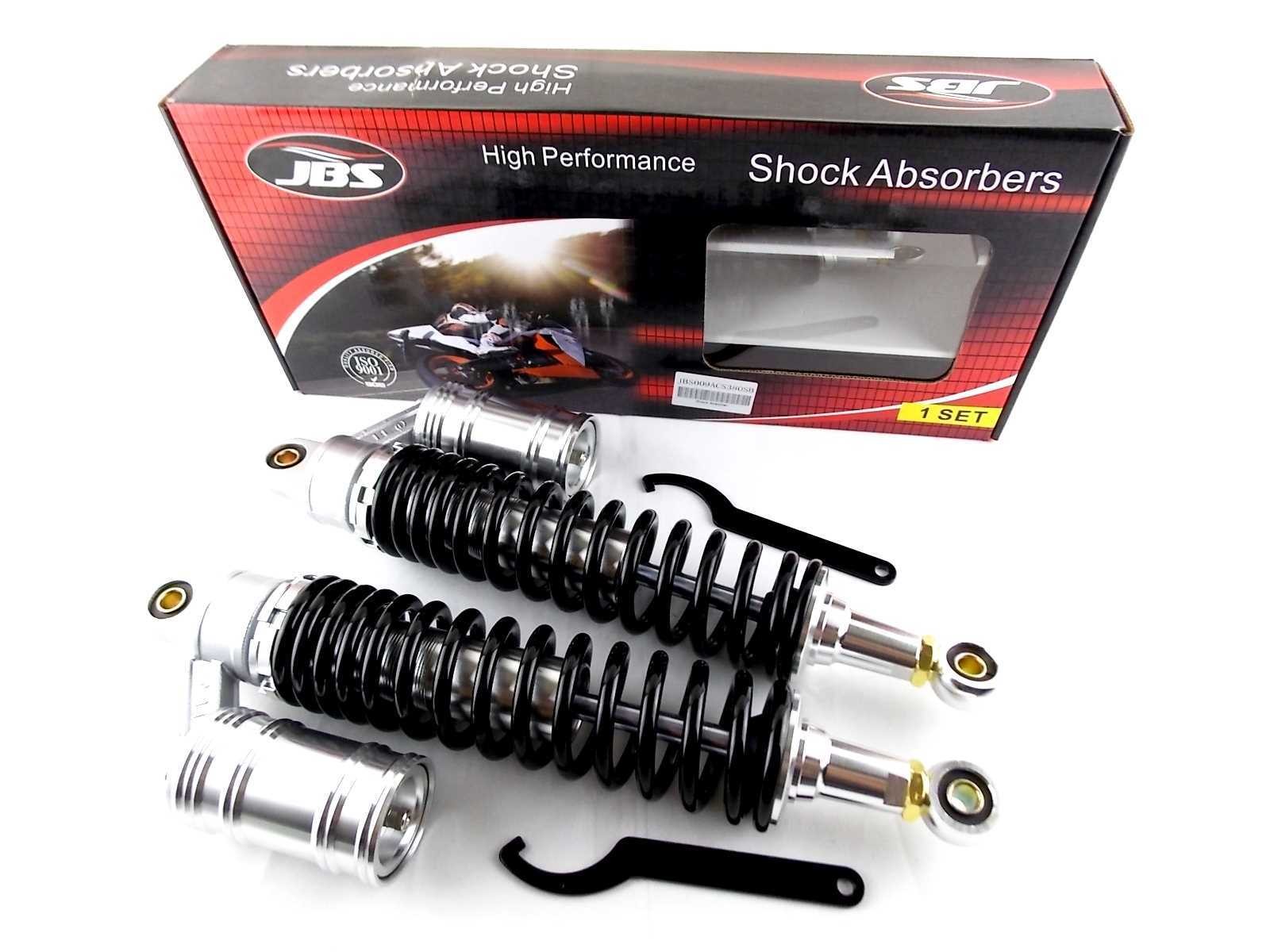 MAICO 400 ENDURO VINDURO 380mm JBS REAR AIR NITROGEN CELL SHOCK ABSORBERS SB