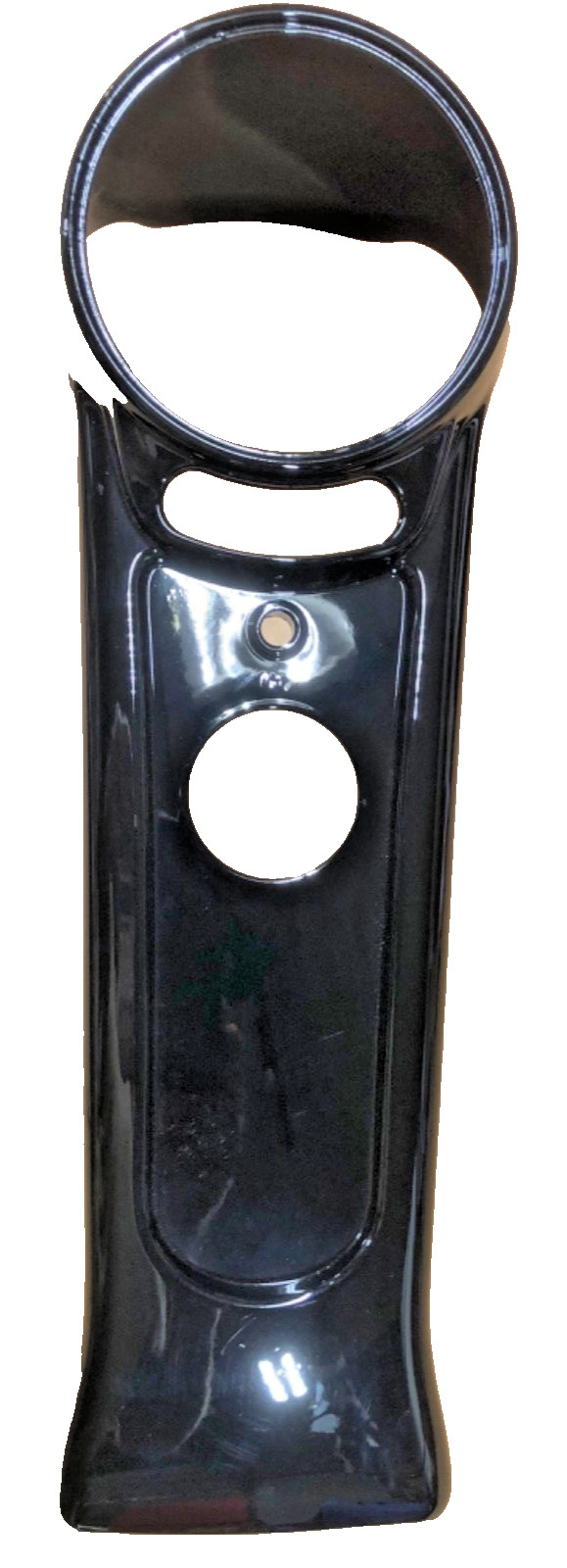 Harley Road King Custom FLHRIX GAS Dash Console 68261-04 BLACK GLOSS POWDER COAT