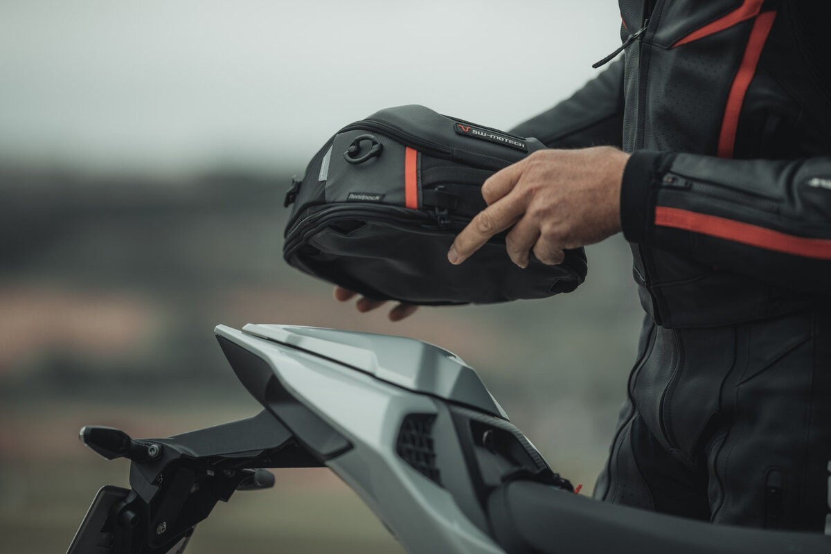 SW Motech Pro Roadpack Motorbike Motorcycle Rear Tail Bag – Black